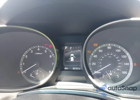 2017 Hyundai Santa Fe Se из США, поврежденный, VIN KM8SM4HF6HU169615